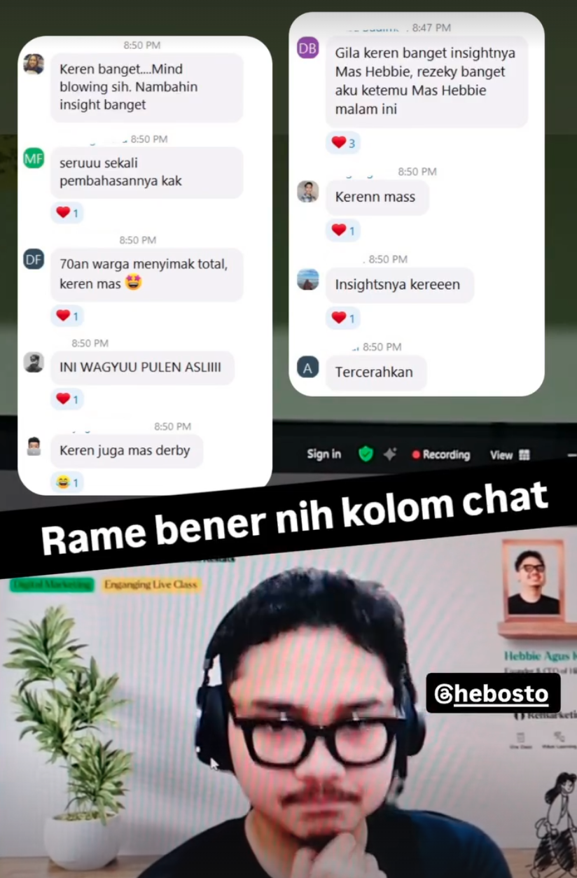 Live chat rame